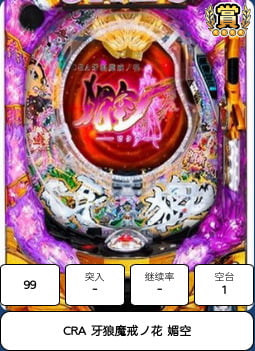 CRA 牙狼魔戒之花 媚空99バージョン